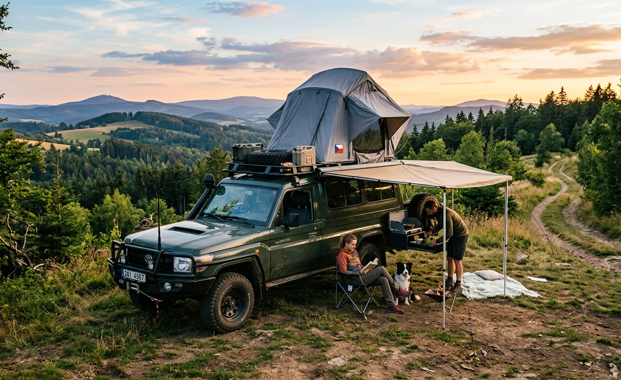 Svoboda na čtyřech kolech: Fenomén overlanding dobývá Česko